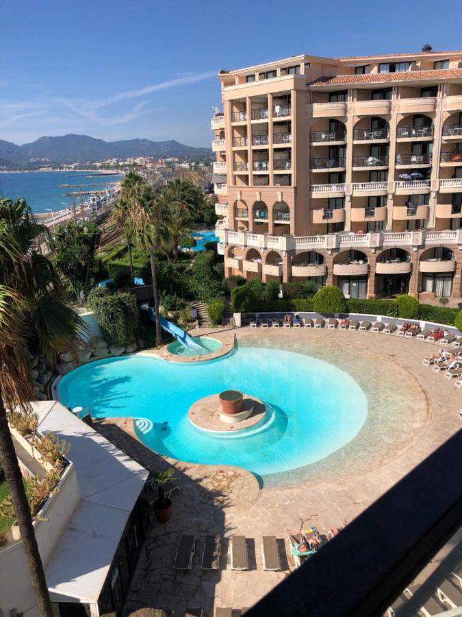 Cannes Apartment With Sea View, Aircondition And Parking Екстериор снимка