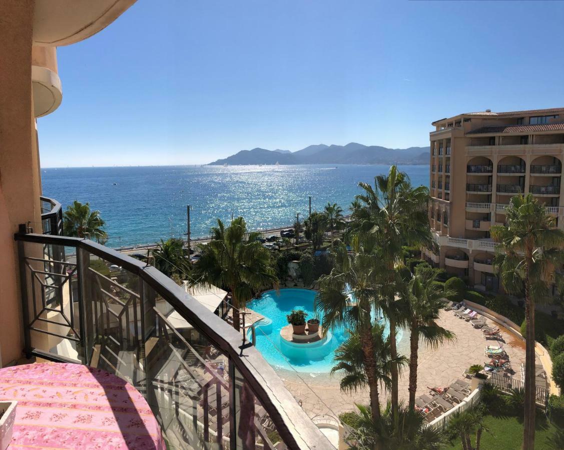 Cannes Apartment With Sea View, Aircondition And Parking Екстериор снимка